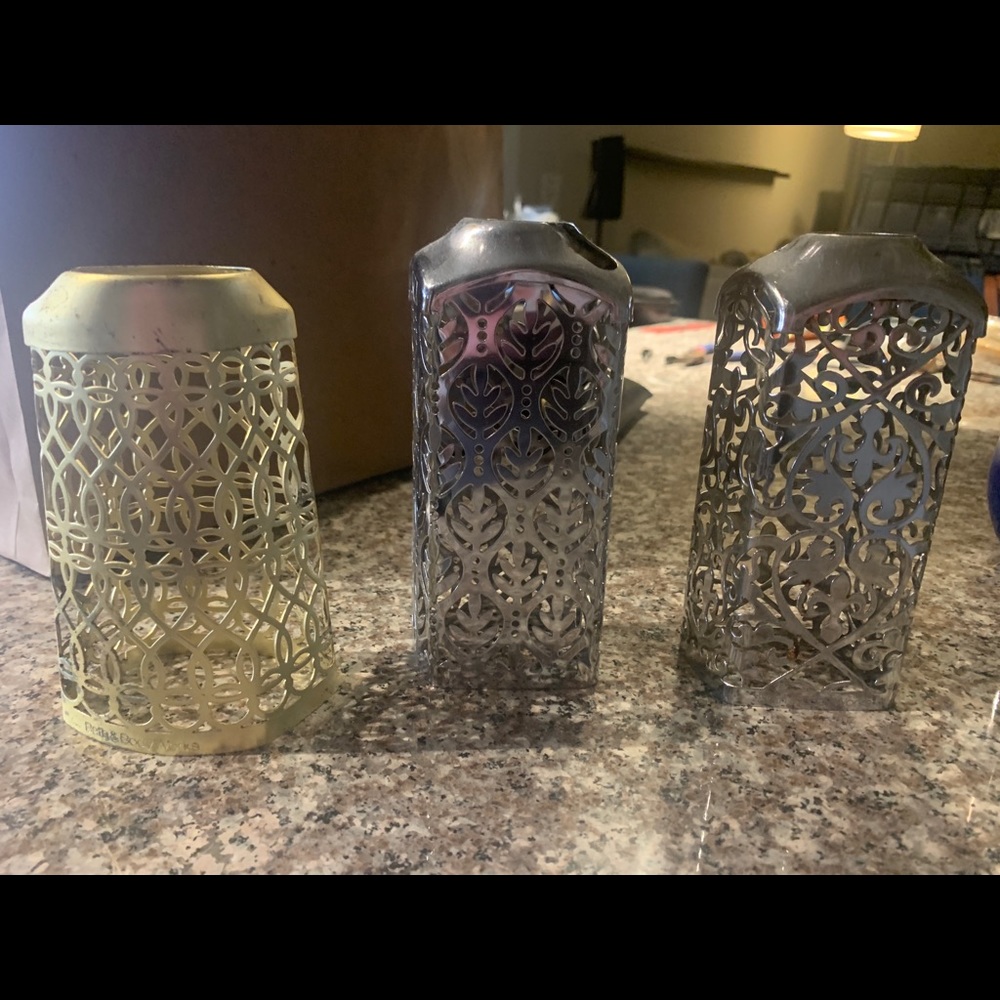 *SOLD* BBW soap holders/covers (3)